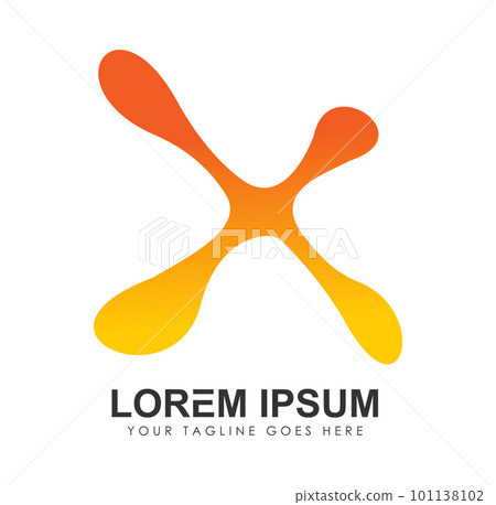 Monogram Logo Initial Letter X Monogram Logo Initial Letter X 101138102