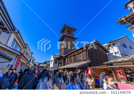埼玉縣川越市兼月通的時之鐘 101144076