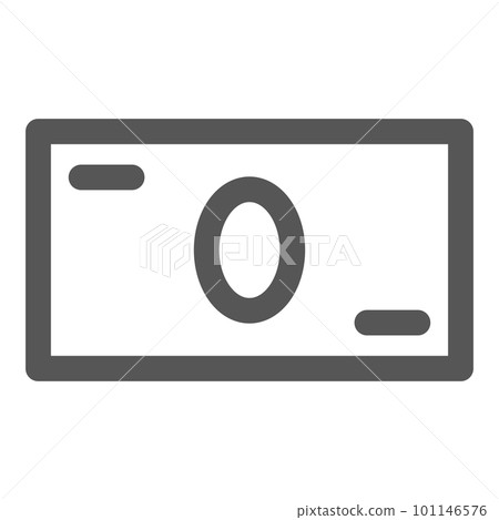 Mini mini icon banknote - Stock Illustration [101146576] - PIXTA