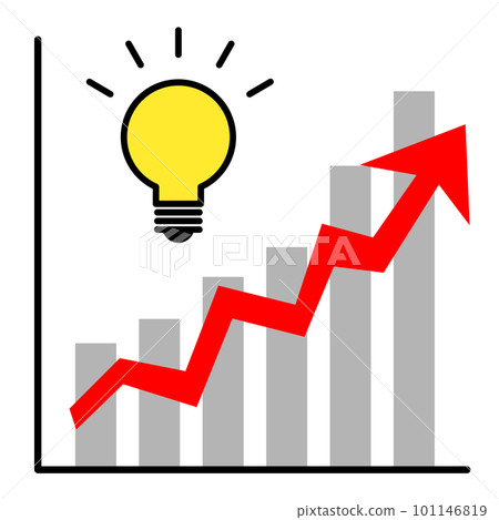 A graph showing how the electricity bill rises 101146819