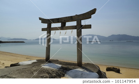 Awashima (Kagawa Prefecture) Torii 3 at Mashiro Shrine Awashima (Kagawa Prefecture) Torii 3 at Mashiro Shrine 101147954