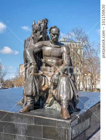 Monument to Ataman Golovaty in Odessa, Ukraine 101150630