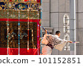 Gion Festival, the moment when the naginata-boko starts 101152851