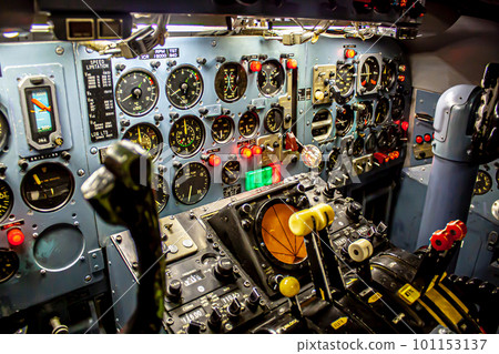 Ishikawa Prefectural Aviation Plaza Airplane cockpit Ishikawa Prefectural Aviation Plaza Airplane cockpit 101153137