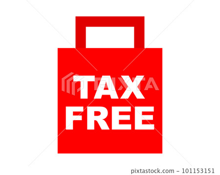 Red TAXFREE icon 1 Red TAXFREE icon 1 101153151