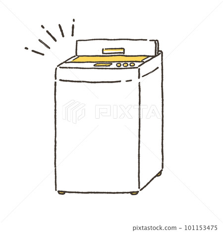 簡易洗衣機示意圖 101153475