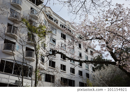 日本岡山縣倉敷市的一家廢棄旅館 101154921
