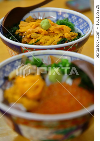 Bowl of fresh seafood 101155229