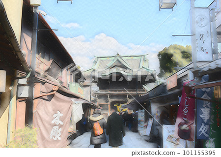 舊街景 柴又帝釋天 舊街景 柴又帝釋天 101155395