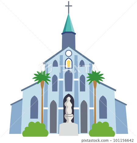 旅遊勝地長崎縣大浦天主堂 101156642