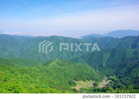 從岐阜縣伊吹山車道望向濃尾平原 從岐阜縣伊吹山車道望向濃尾平原 101157922