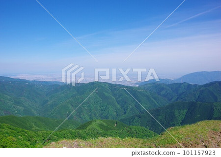 從岐阜縣伊吹山車道望向濃尾平原 從岐阜縣伊吹山車道望向濃尾平原 101157923