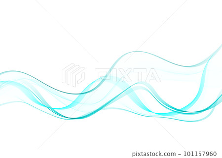 Elegant vector abstract design element, blue abstract wave. Blue abstract wave background. Elegant vector abstract design element, blue abstract wave. Blue abstract wave background. 101157960
