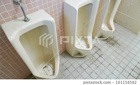 骯髒的公共廁所在公園 骯髒的公共廁所在公園 101158582