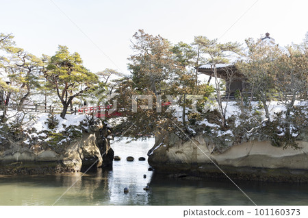 Matsushima Godaido in winter 101160373