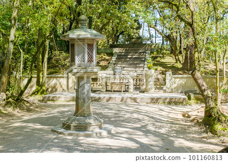 [Nara Prefecture] Toshodaiji Temple Founder's Mausoleum in Nara City (Photographed on March 28, 2023) 101160813