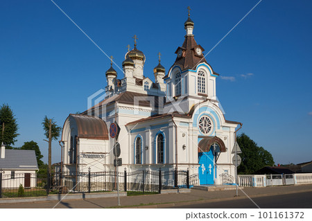 Old ancient church of Saint Mary of Egypt in Vileyka, Minsk region, Belarus. 101161372