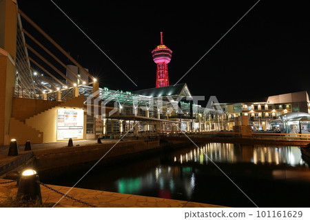 Bayside Place Hakata at Night Bayside Place Hakata at Night 101161629