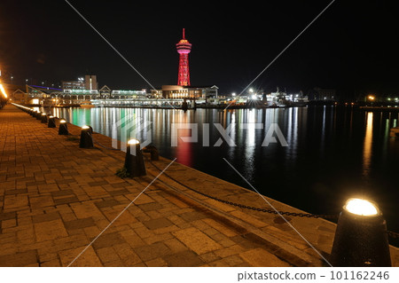 Around Hakata Port at night 101162246