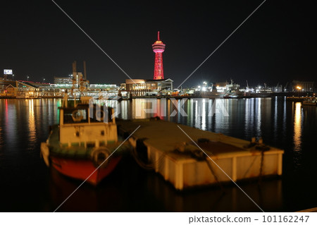 Around Hakata Port at night 101162247
