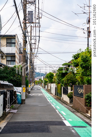 Residential area on a slope 101162660