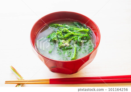 薺菜味噌湯 薺菜味噌湯 101164256
