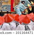 Gion Festival・Torihoko - The moment when the signal for Tsujimawashi is given and tension runs over how to pull it 101164471