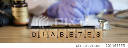 Diagnosis of diabetes mellitus and prescription of treatment doctor Diagnosis of diabetes mellitus and prescription of treatment doctor 101165555