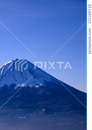 （山梨縣）藍天和富士山的絕佳景色 101166516