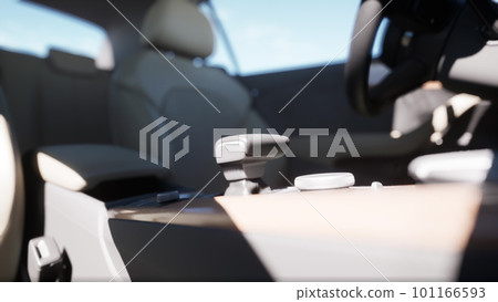 Detail of new modern car interior Detail of new modern car interior 101166593