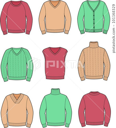 Set of mans sweaters and jumpers. Set of mans sweaters and jumpers. 101168329