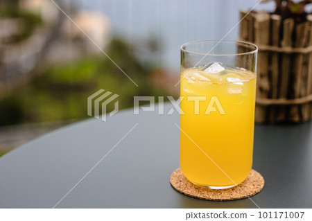 Refreshing Glass of orange Juice Refreshing Glass of orange Juice 101171007