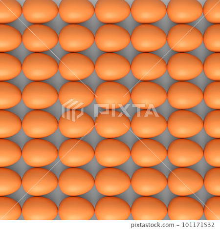 Many farm raw organic brown chicken eggs background from local market 101171532