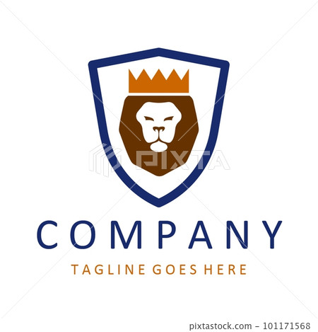 Royal Lion Logo Vector & Photo (Free Trial) | Bigstock