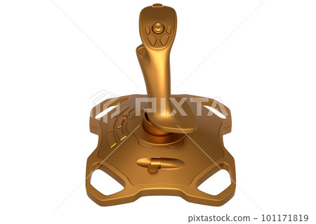 Realistic joystick for flight simulator with - Stock Illustration  [101171819] - PIXTA