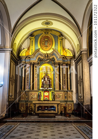 Interior of Catedral Metropolitana of Buenos Aires, Argentina, an attraction in plaza de Mayo, Buenos Aires Interior of Catedral Metropolitana of Buenos Aires, Argentina, an attraction in plaza de Mayo, Buenos Aires 101172322