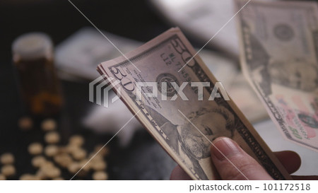 dollar bills of the drug dealer's recount dollar bills of the drug dealer's recount 101172518