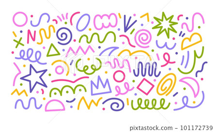 decorative shape clipart for kids