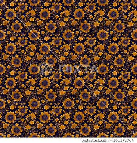 seamless texture floral pattern in arabic and indian style seamless texture floral pattern in arabic and indian style 101172764