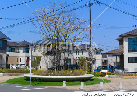 Scenery of Funato, Kashiwa City, Chiba Prefecture_Quiet residential area April 2023 Scenery of Funato, Kashiwa City, Chiba Prefecture_Quiet residential area April 2023 101172779