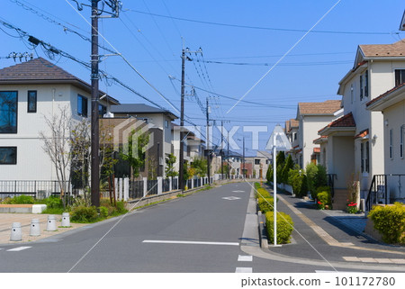 Scenery of Funato, Kashiwa City, Chiba Prefecture_Quiet residential area April 2023 Scenery of Funato, Kashiwa City, Chiba Prefecture_Quiet residential area April 2023 101172780
