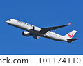 Japan Airlines (JAL) passenger plane A350-900 101174110
