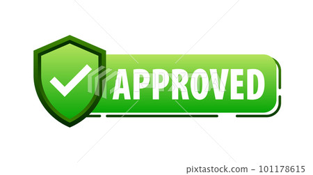 Certified Label, Official confirmation of quality and compliance with standards 101178615