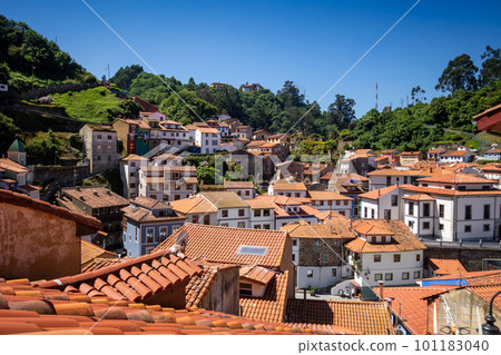 Cudillero fishing village in Asturias, Spain 101183040