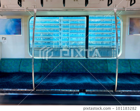 Inside the train car 101183282