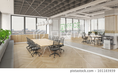 Modern project of office interior Modern project of office interior 101183939