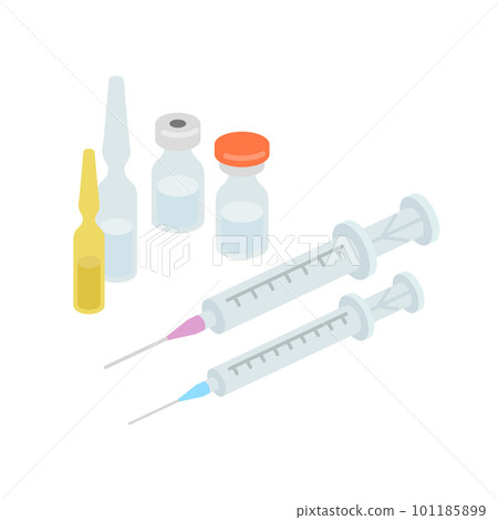 醫療保健_注射器和小瓶安瓶 無主線 醫療保健_注射器和小瓶安瓶 無主線 101185899