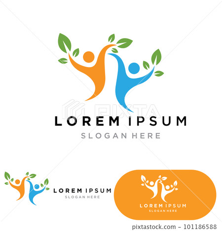 People leaf go green logo 101186588