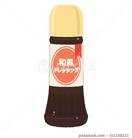 Illustration of Japanese style dressing 101188221