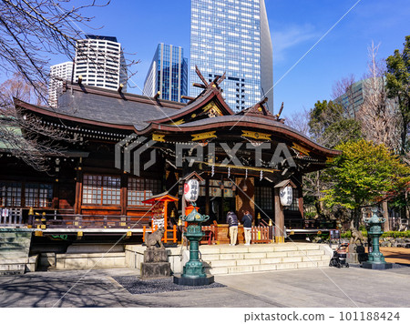 延續到新宿中央公園的十二社熊野神社（新宿區西新宿） 101188424